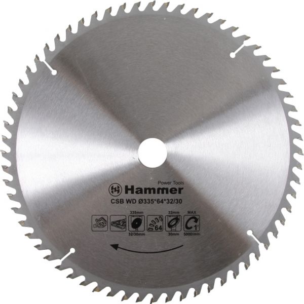 Диск для пилы Hammer Flex 205-121 CSB WD 335мм