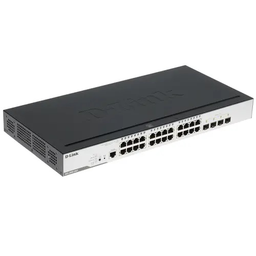 Коммутатор D-link DGS-3000-28LP/B1A 24x1000 Мбит/сек, 100 Мбит/сек, управляемый